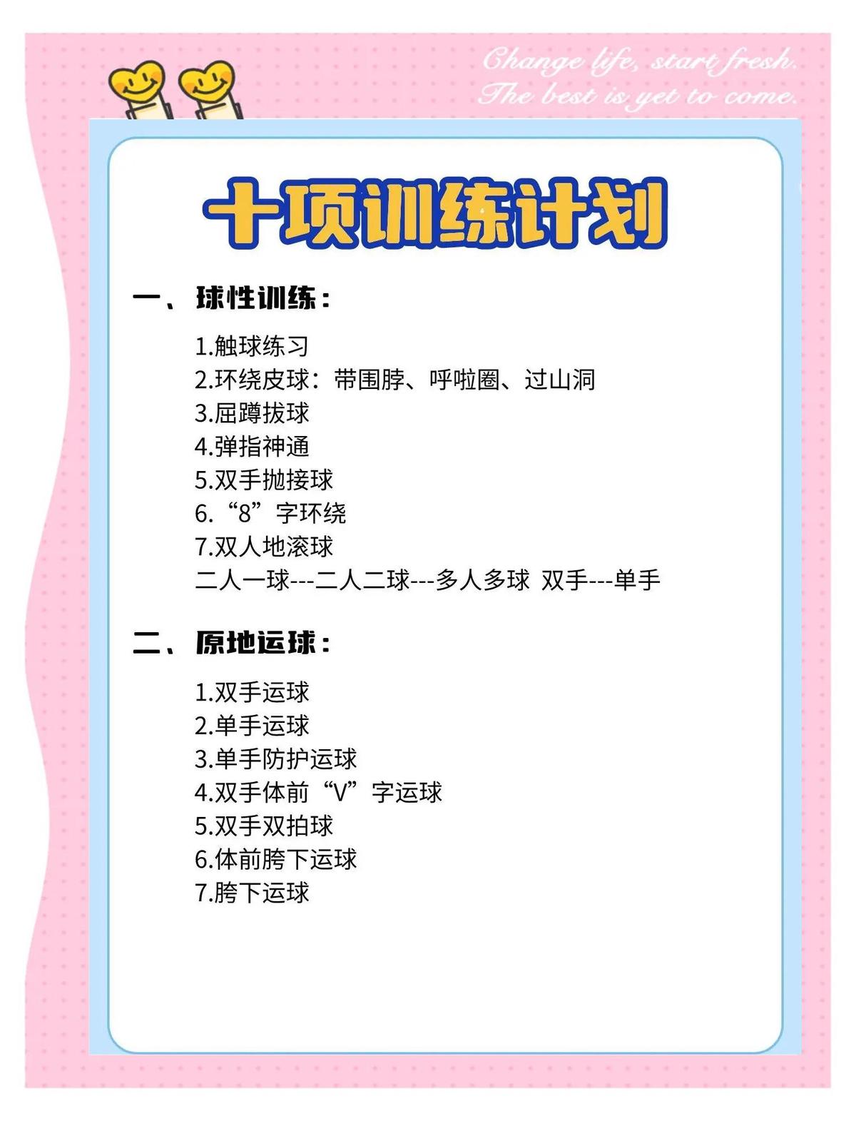 篮球的系统训练方法有哪几种
